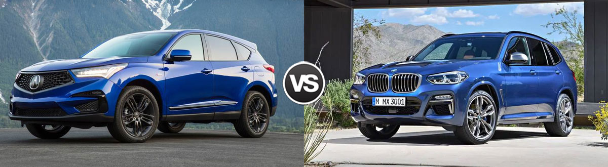 2021 Acura RDX vs 2021 BMW X3 Comparison | Ridgeland MS
