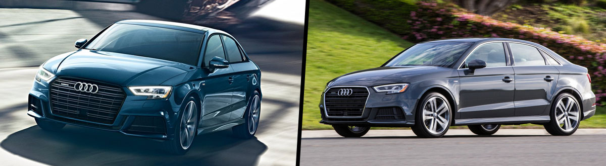 Compare 2020 vs 2019 Audi A3