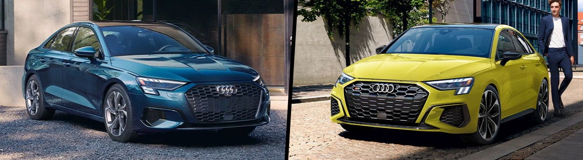 2022 Audi A3 vs S3 Comparison