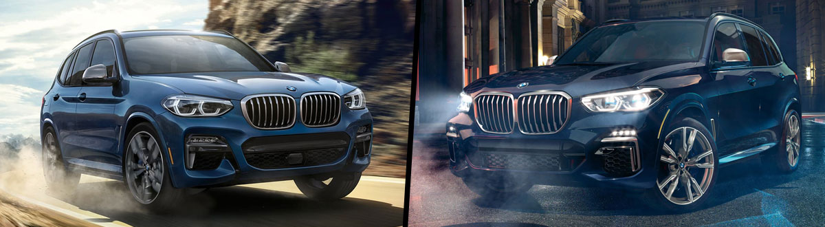 2020 BMW X3 Vs 2020 BMW X5 Comparison Chattanooga TN