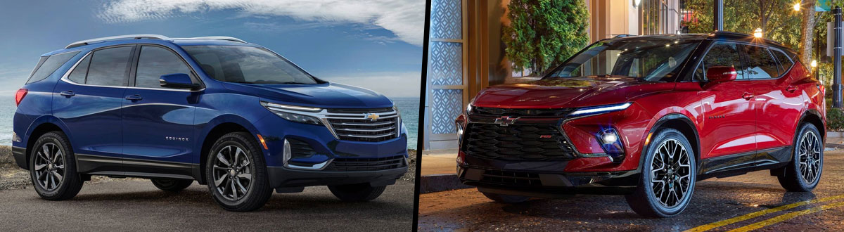 2024 Chevrolet Equinox vs 2024 Chevrolet Blazer