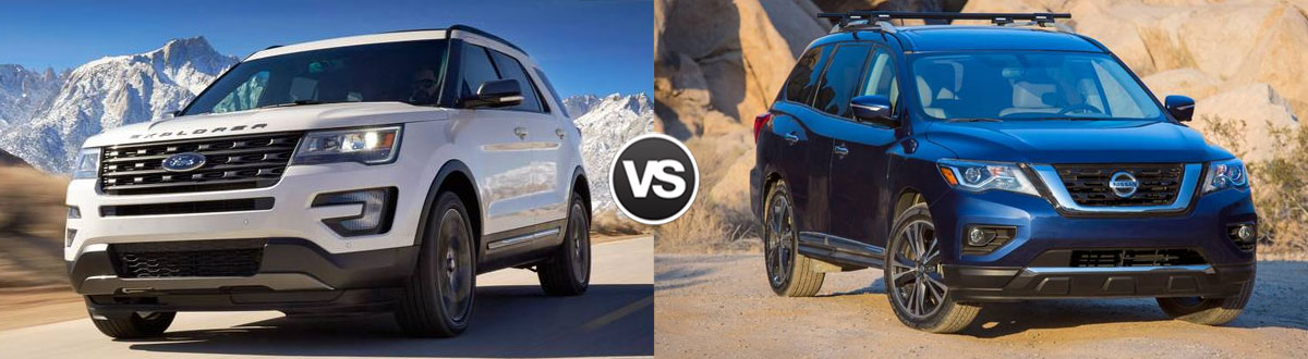 2019 Ford Explorer vs Nissan Pathfinder | Fort Mill SC