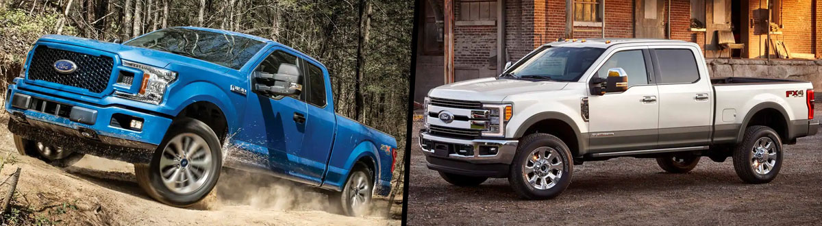 2019 Ford F 150 Vs 2019 Ford F 250 Comparison Richardson Tx