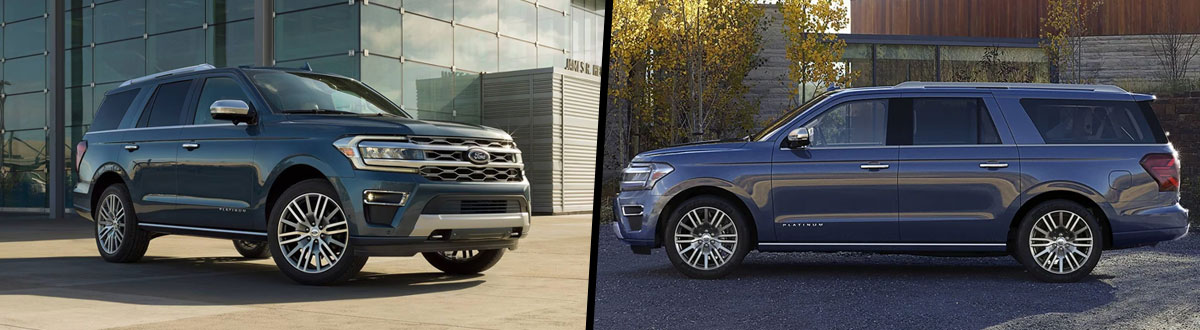 2023 Ford Expedition Vs Expedition Max | Richardson TX