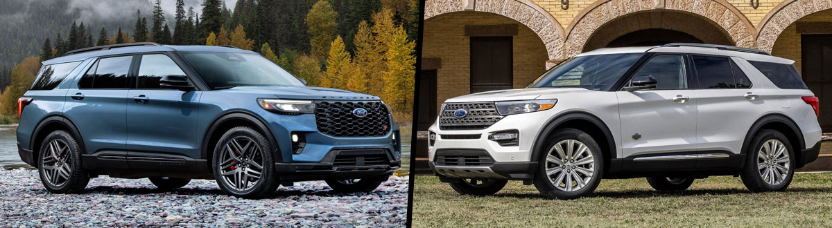 Compare 2025 vs 2024 Ford Explorer SUV | Auburn IN