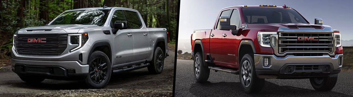 2023 GMC Sierra 1500 vs 2023 GMC Sierra 2500