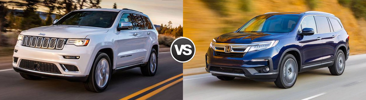 2021 Jeep Grand Cherokee vs. 2021 Honda Pilot | Gillette WY