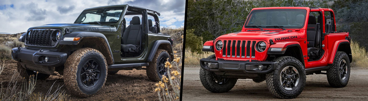 2024 Jeep Wrangler vs 2023 Jeep Wrangler