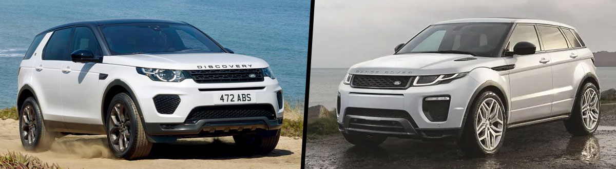 2019 Land Rover Discovery Sport Vs 2019 Range Rover Evoque Houston Tx