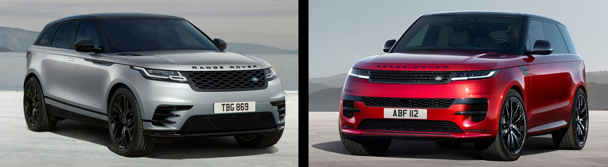 2023 Range Rover Velar vs. Range Rover Sport