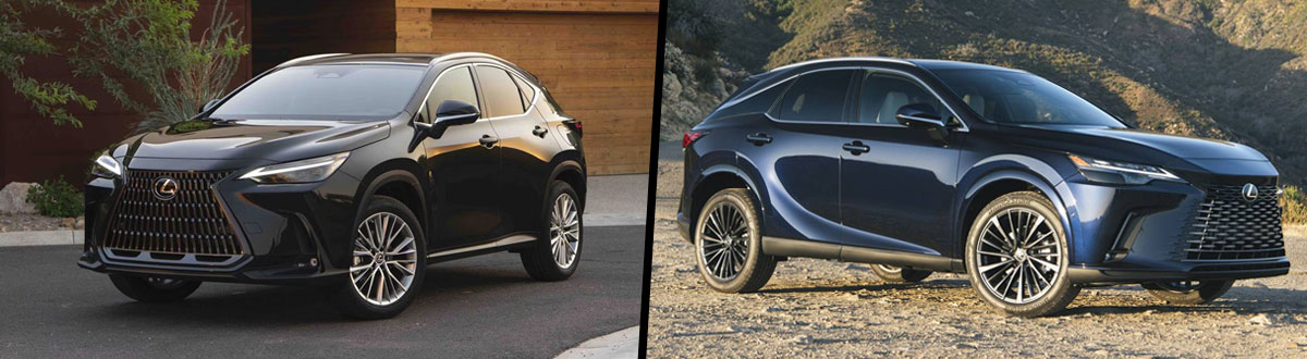 Compare 2024 Lexus NX vs RX | Chicago IL