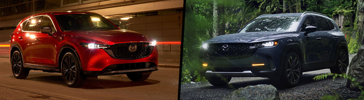 Comparing the Mazda CX-50 Vs. Mazda CX-5