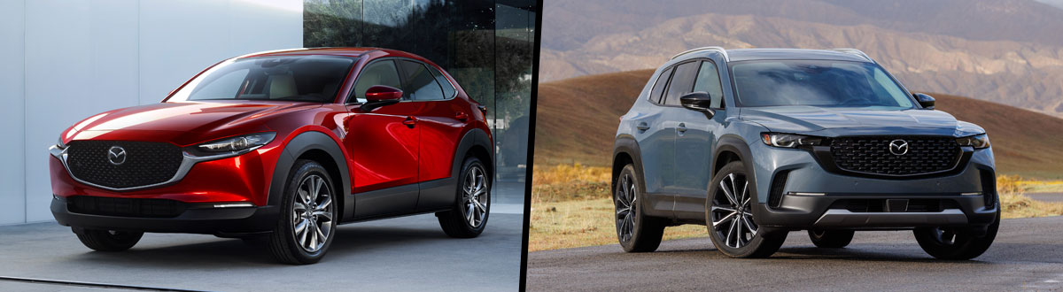 2025 MAZDA CX-30 vs 2025 MAZDA CX-50