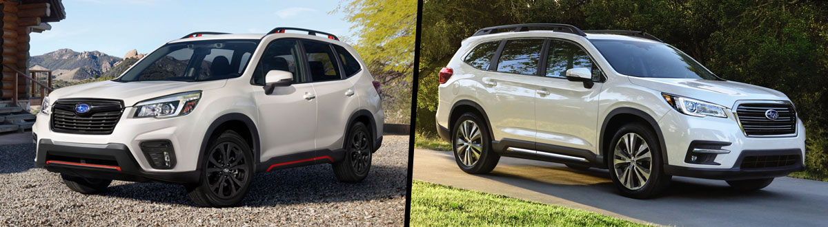 2021 Subaru Forester vs 2021 Subaru Ascent Comparison | New Bern NC